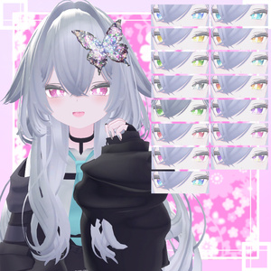 神聖な瞳ver2.0マテリアル　eyetexture　15枚　17アバター対応　#white72 缩略图 12