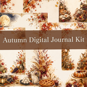 Autumn Digital Journal Kit