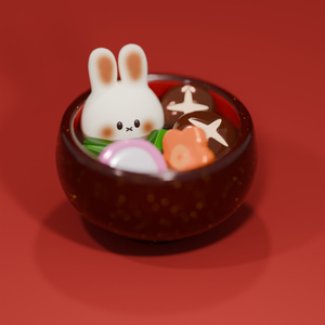 お雑煮🐰