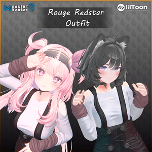 Rouge Redstar - Outfit 1 || 「ルージュ・レッドスターの衣装」