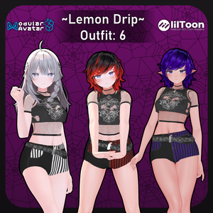 ~ Lemon Drip~ Outfit - 6 || 〜レモンドリップ〜 衣装 - 6
