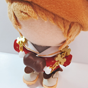 10cm ぬい服 東リべ ヒプマイ ♡たれみみうさぎ ハートクロス