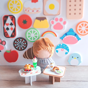 ちびぐるみサイズ ぬい服♡おすわり着ぐるみ♡パンダ バッグチャーム付き P6 ぬい服♡おすわり着ぐるみ♡パンダ♡バッグチャーム付 P8 ピンク