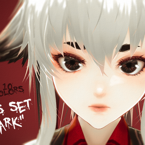 Vroid - Eyes set "Dark" [10 color]