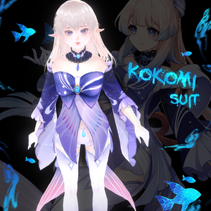 Vroid - Cosplay Kokomi - Genshin Impact