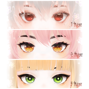 Vroid - Eyeliner "Sakura" [3 type]