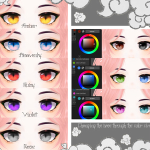 Vroid - Eyebrows set 