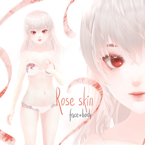 Vroid - skin and face textures "ROSE"