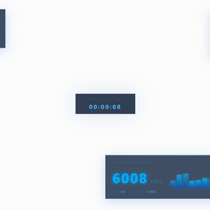 Blue System HUD Pack