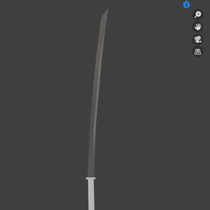 【無料】日本刀（blend1,fbx）