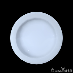 I035_White soup plate 20cm