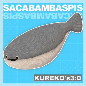 【無料】サカバンバぬい【VRC向け】
