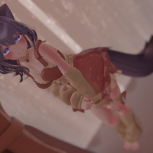 【VRC向け】Fluffy Negligee【4アバター対応】 缩略图 10