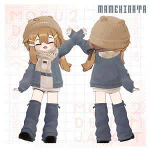 【VRC向け】MOF2 Denim Jacket【7アバター対応】 缩略图 6