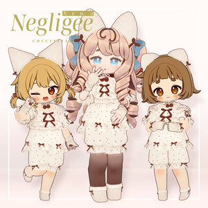 【VRC向け】Nemu Negligee【3アバター対応】