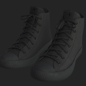 【VRChat対応/セール中〜8/31】Lucero Canvas High-Cut Sneakers / ハイカットスニーカー 缩略图 5
