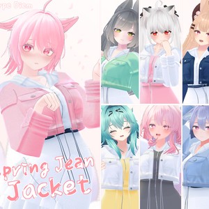 Spring jean jacket 【 7モデル対応 】