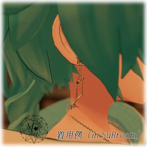 【VRChat想定】オルフェウスの竪琴【ネックレス・ピアス】 缩略图 5