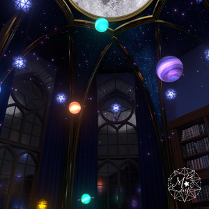 【VRChatワールド】Blue Lounge 缩略图 3
