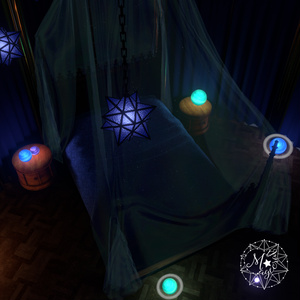【VRChatワールド】Blue Lounge 缩略图 5
