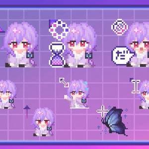 ドット絵風 ヴァロラント用 アニメーションオーバーレイver