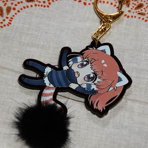 【goods】レッサーパンダ アクリルキーホルダー