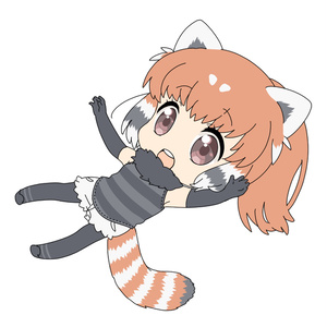 【goods】レッサーパンダ アクリルキーホルダー