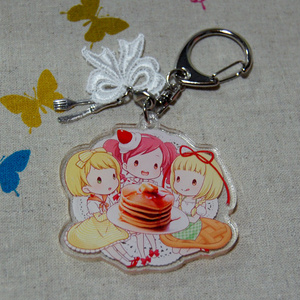 【goods】スイーツ擬人化アクリルキーホルダー