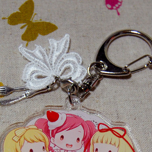 【goods】スイーツ擬人化アクリルキーホルダー