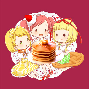 【goods】スイーツ擬人化アクリルキーホルダー