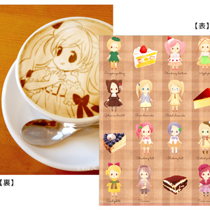 【goods】スイーツ擬人化クリアファイル