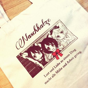 【goods】チョコにゃんこコットンバッグ