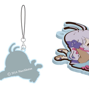 【goods】紫月クリアラバーストラップ