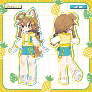 【まめふれ対応】パイナップルビーチ / PineappleBeach【Mamehinata/Kipfel】 缩略图 2