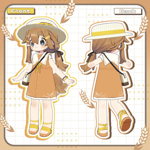 【まめふれ対応】小麦ワンピース / KomugiOnepiece【Mamehinata/Kipfel】 缩略图 2