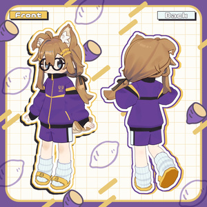 【まめふれ対応】さつまいもジャージ / SatsumaJersey【Mamehinata/Kipfel】 缩略图 2