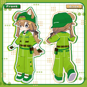 【まめふれ対応】 グリンピースワーカー/ GreenpeasWorker【Mamehinata/Kipfel】 缩略图 2