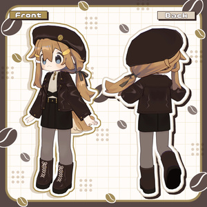 【まめふれ対応】 コーヒー豆ジャケット/ CoffeeJacket【Mamehinata/Kipfel】 缩略图 2