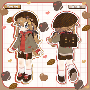 【まめふれ対応】ショコラブレザー /ChocolateBlazer【Mamehinata/Kipfel】 缩略图 2