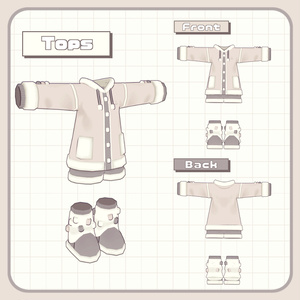 【まめふれ対応】マシュマロパジャマ / MarshmallowPajamas【Mamehinata/Kipfel】 缩略图 3