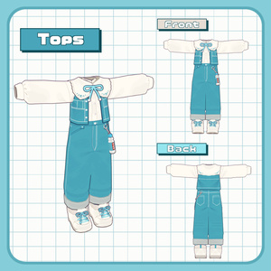 【まめふれ対応】ラムネデニム /Ramune Denim【Mamehinata/Kipfel】 缩略图 3
