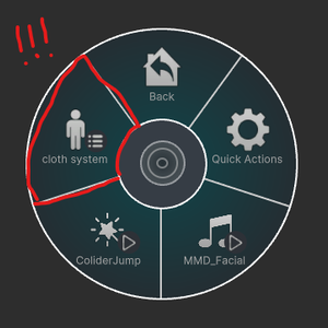 【無料】Cloth changing system【MA対応】
