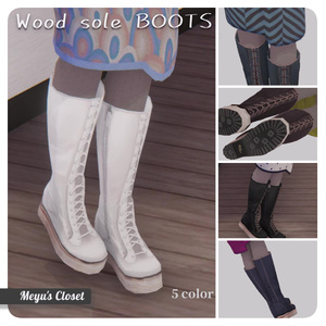 【Vroid】BOOTS texture　#VRoid