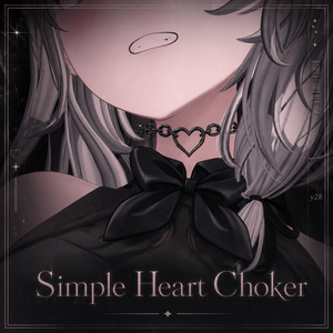 Simple Heart Choker 【複数アバター対応】