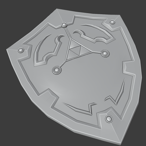 Hylian Shield - Link's Shield From Zelda / ゼルダの伝説からのリンクのハイリアンシールド