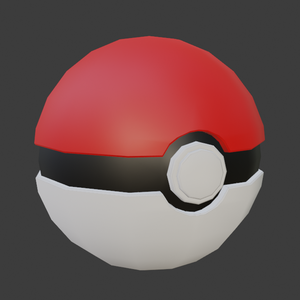 Poke Ball - 3D Avatar Attachment