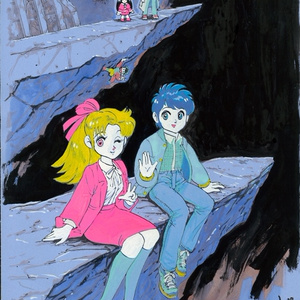 カラーイラスト原画　C001