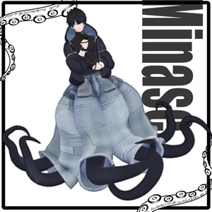 「スキュラパーツ 斑蛸」VRChat対応衣装3Dモデル 缩略图 26