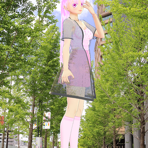 【VRoid／無料】シースルー素材集