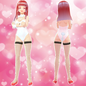【VRoid／無料】バニーガールv2